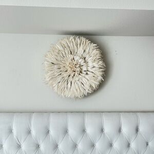 Cream/white Juju Hat Decor
